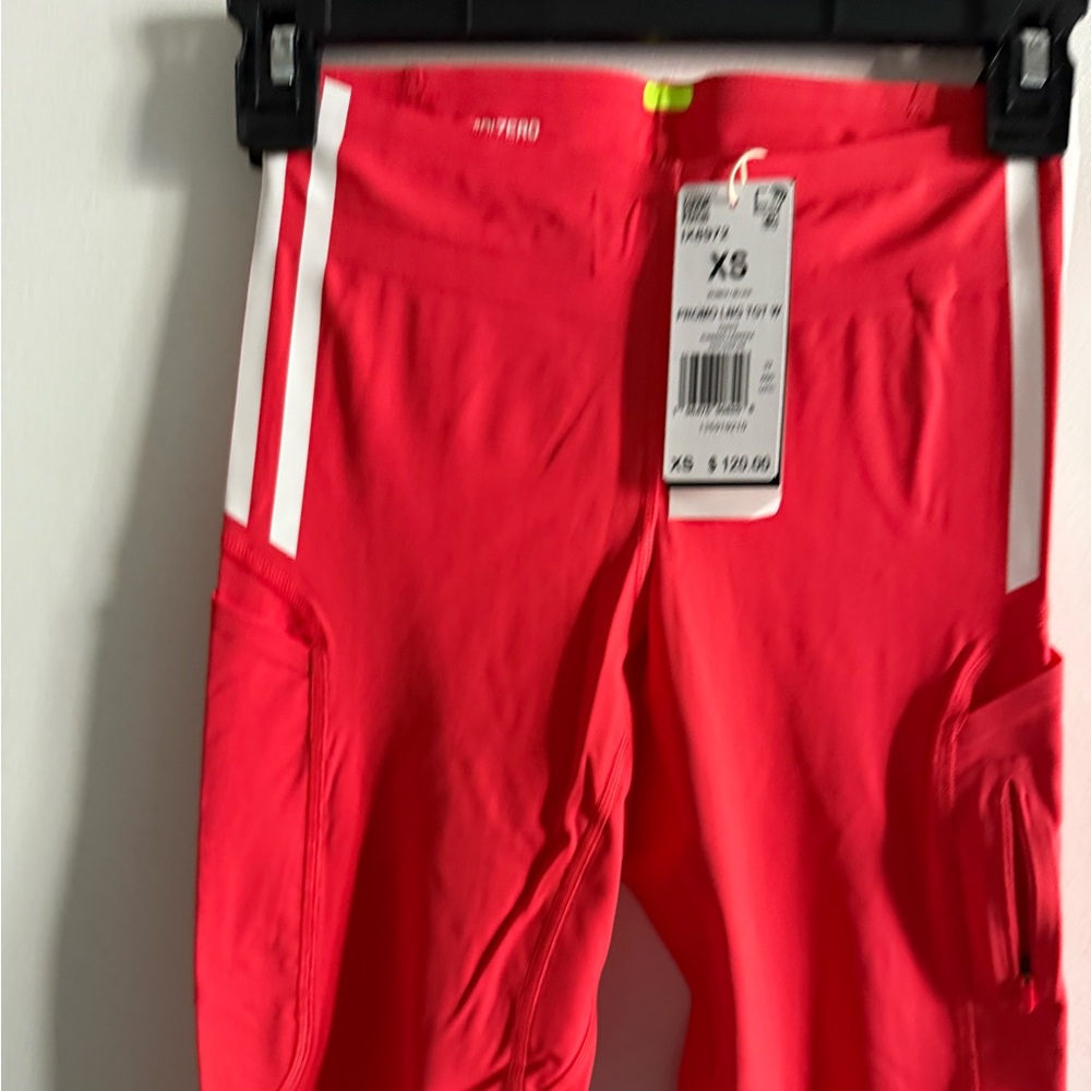 adidas Pro runner uniform Red long tights